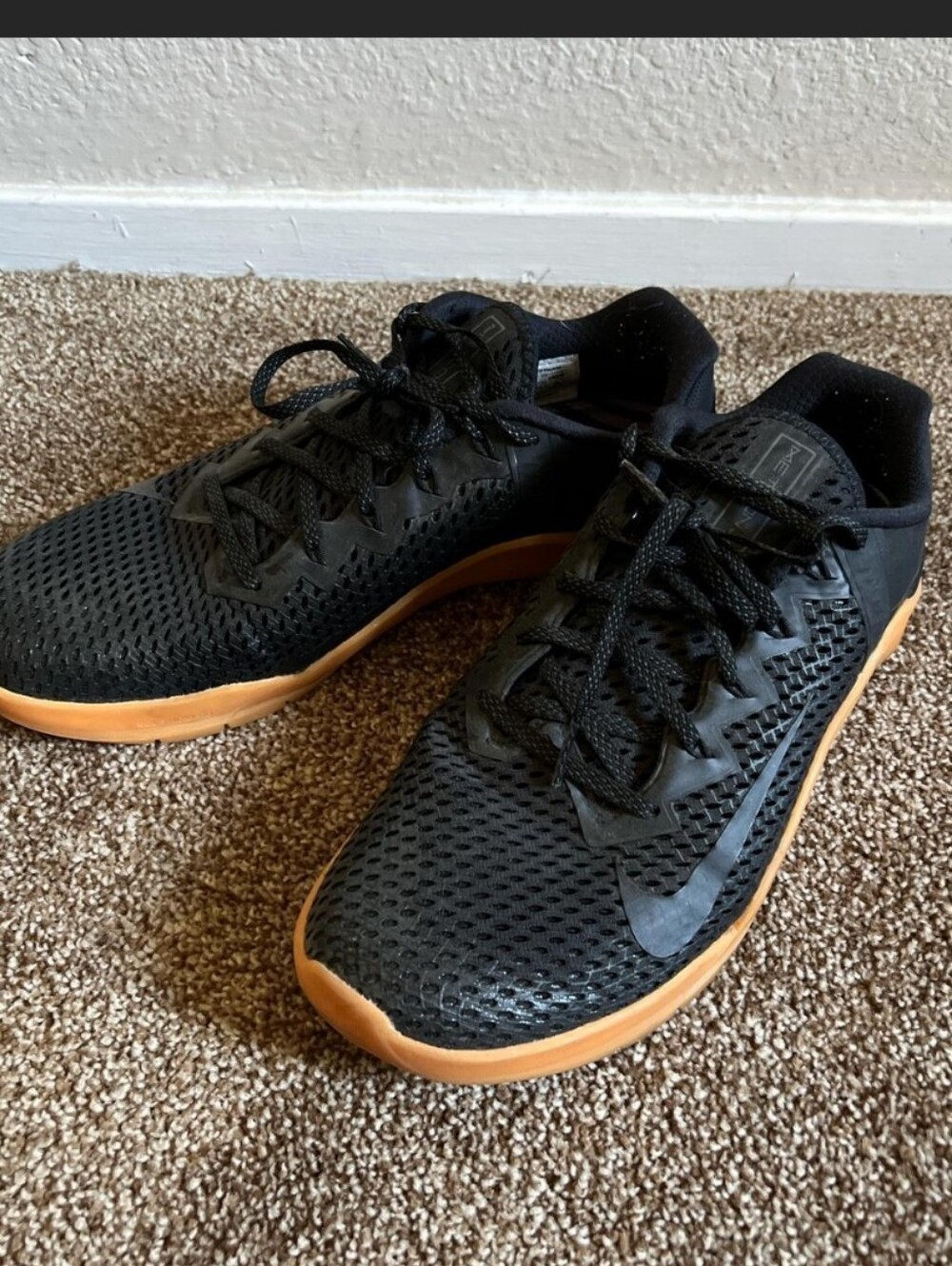 Nike Metcon 6 Custom Black/Gum 10.5
